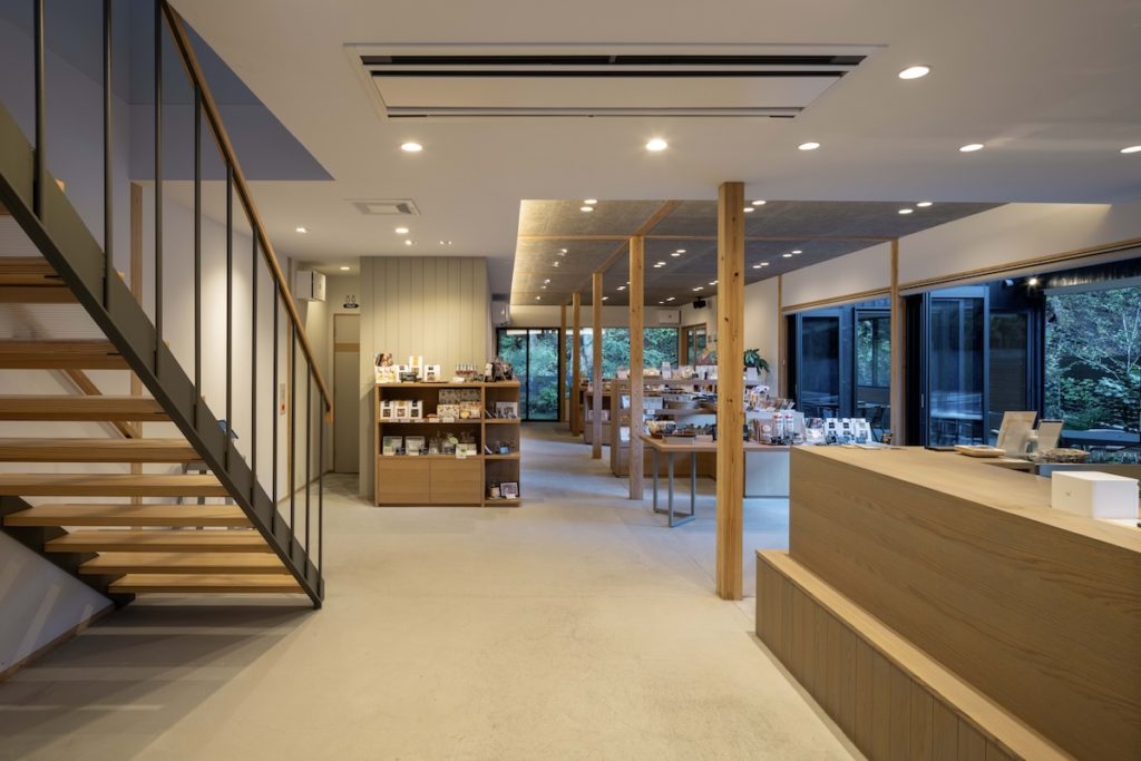 天風テラス　入口